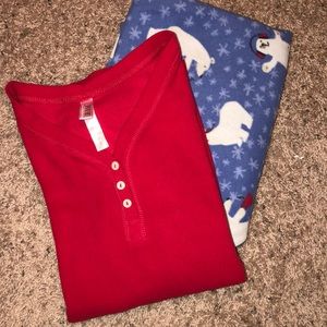 christmas pajama set